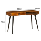 Zen Timber Console Table with Open Shelf – Buy Online in Australia