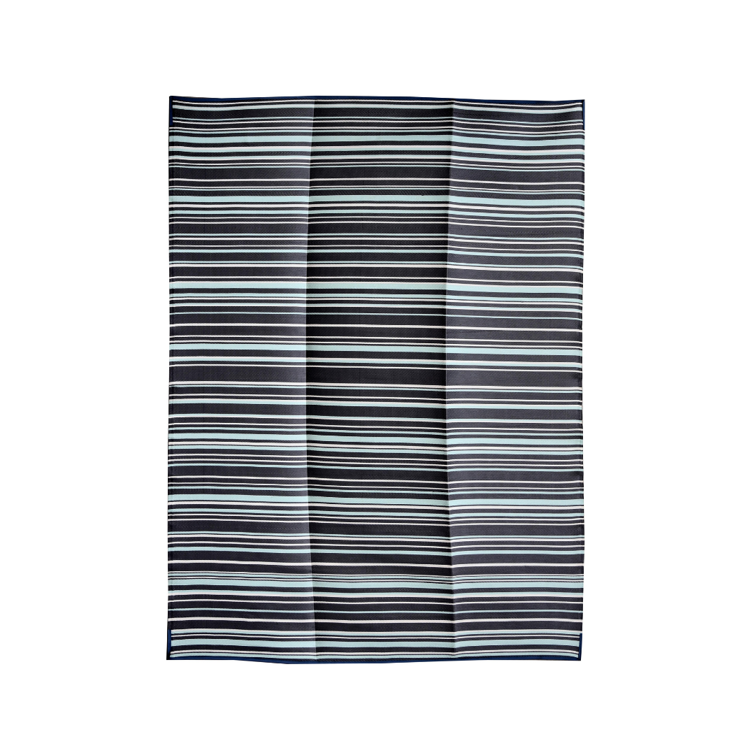 Zenith Multicolour Stripes Foldable Waterproof Large Camping Mat - 270x360 CM - Fab Habitat , Camping Mats, 