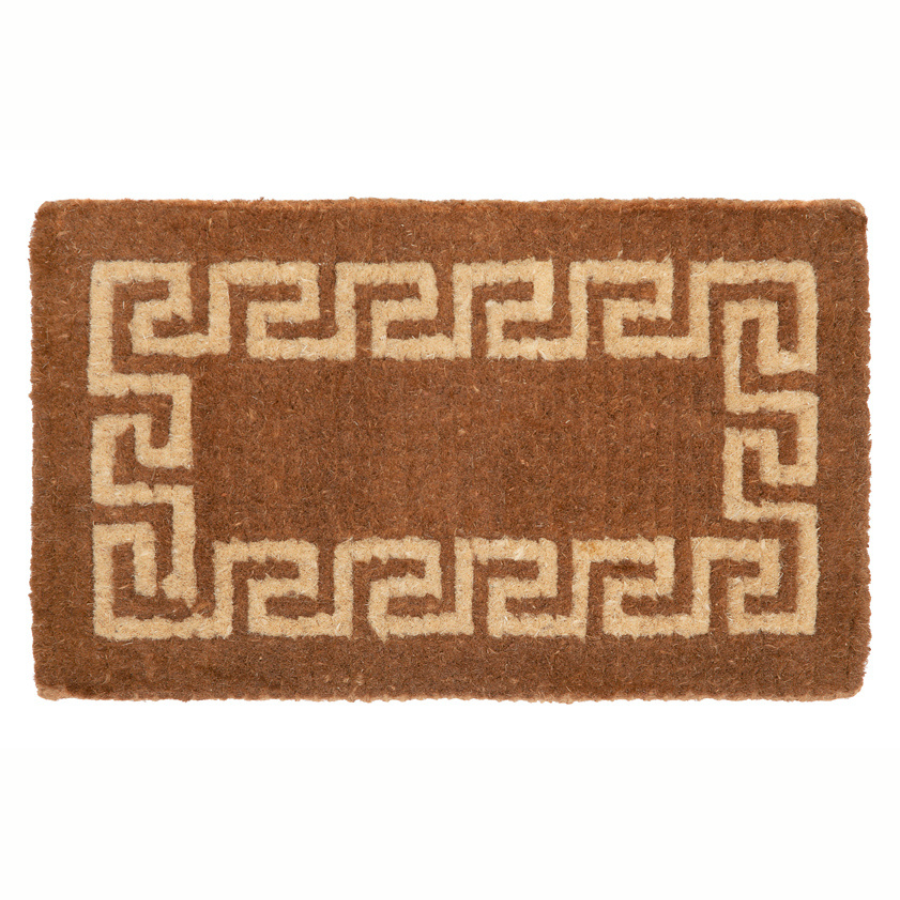 Athens Two Toned Thick Long Coir Doormat - Fab Habitat , Doormats, 