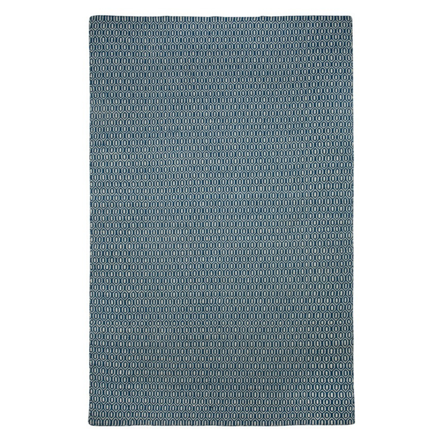 Bekal Indigo Blue Indoor Outdoor Large Rug - Fab Habitat , Outdoor Rugs, [product_size],