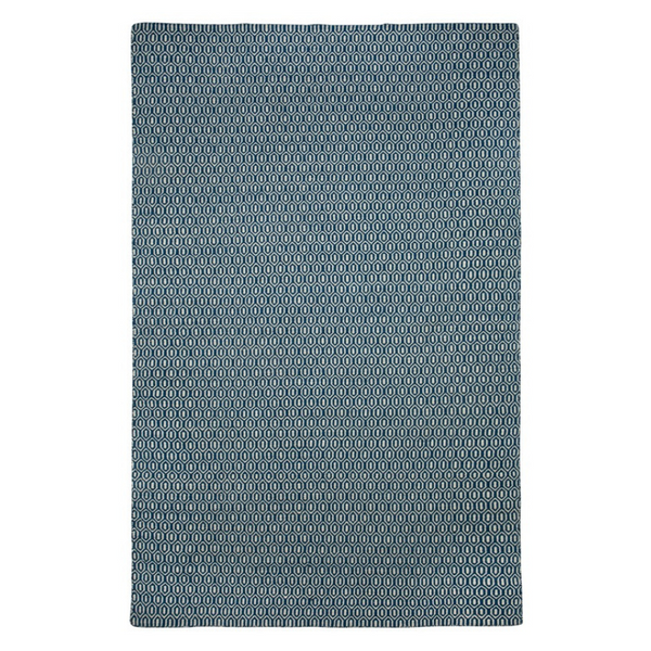 Bekal Indigo Blue Indoor Outdoor Large Rug - Fab Habitat , Outdoor Rugs, 