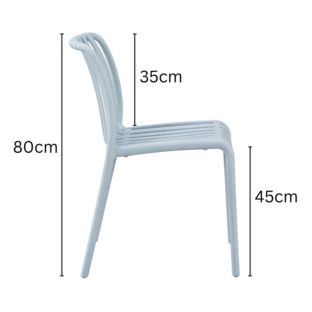 Bertioga Aqua Blue Outdoor Chair