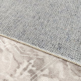 60 Cm X 180 Cm Shay Beige Machine Washable Non Slip Kitchen Mat - Fab Habitat , Machine Washable Kitchen Mats, 