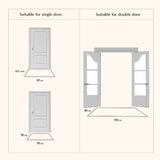 Capsule Rubber Doormat - Fab Habitat , Doormats, 