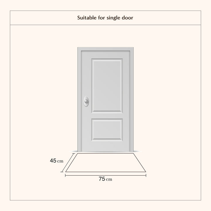 Meena Rubber Doormat - Doormats Fab Habitat