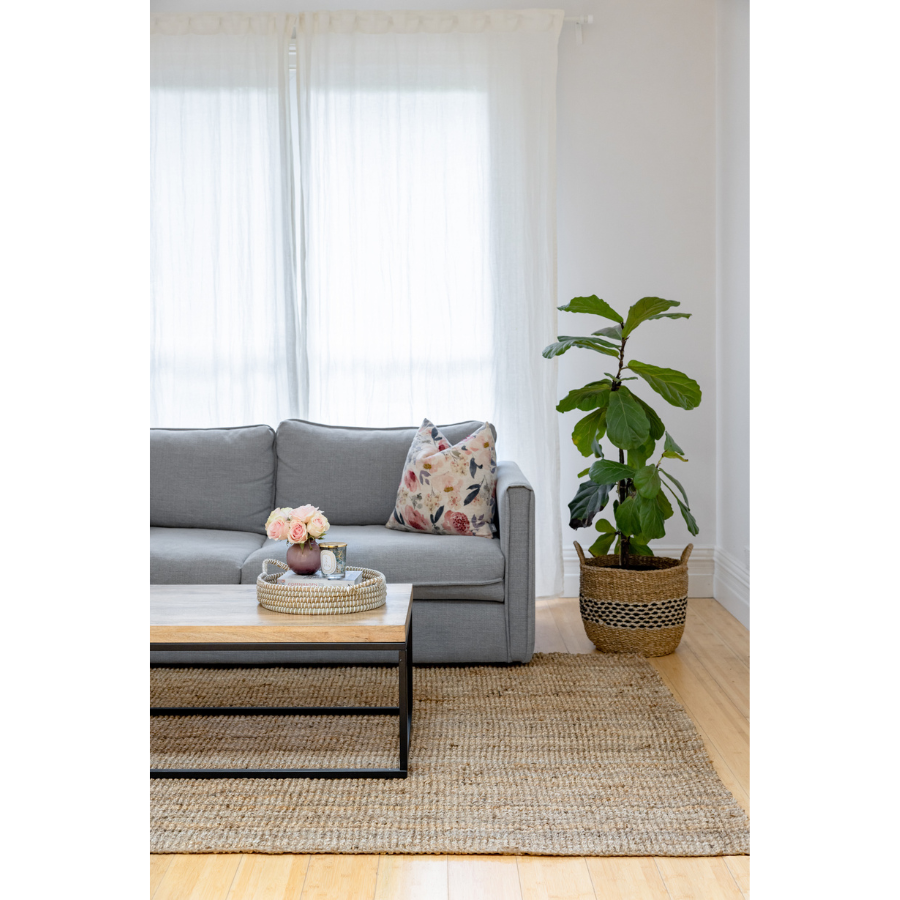 Estate Natural Jute Large Rug for Bedroom - Fab Habitat , Jute Rugs, 