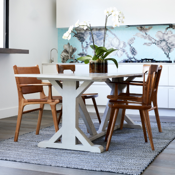 Herringbone Black Indoor Outdoor Area Rug - Outdoor Rugs Fab Habitat
