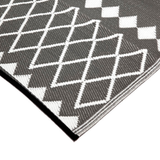 Cadix Reversible and Washable Outdoor Large Rug - Recycled Plastic Rugs & Mats Fab Habitat