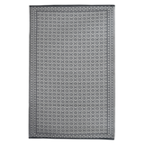 Ronda Grey Recycled Plastic Outdoor Rug - Recycled Plastic Rugs & Mats Fab Habitat