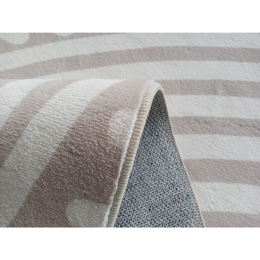 Kavi Beige Machine Washable Area Rug - Rugs Fab Habitat