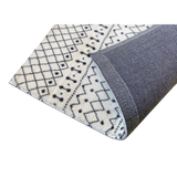 Skon Ivory Tribal Large Modern Soft Rug - Soft And Plush Turkish Rugs Fab Habitat