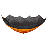 Bug Net Hammock - Dark Cheddar Body & Blueberry Border - Hammocks Fab Habitat