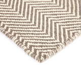Herringbone Ash Grey Indoor Outdoor Large Rug - Fab Habitat , Outdoor Rugs, 
