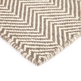 Herringbone Beige Indoor Outdoor Large Rug - Fab Habitat , Outdoor Rugs, 