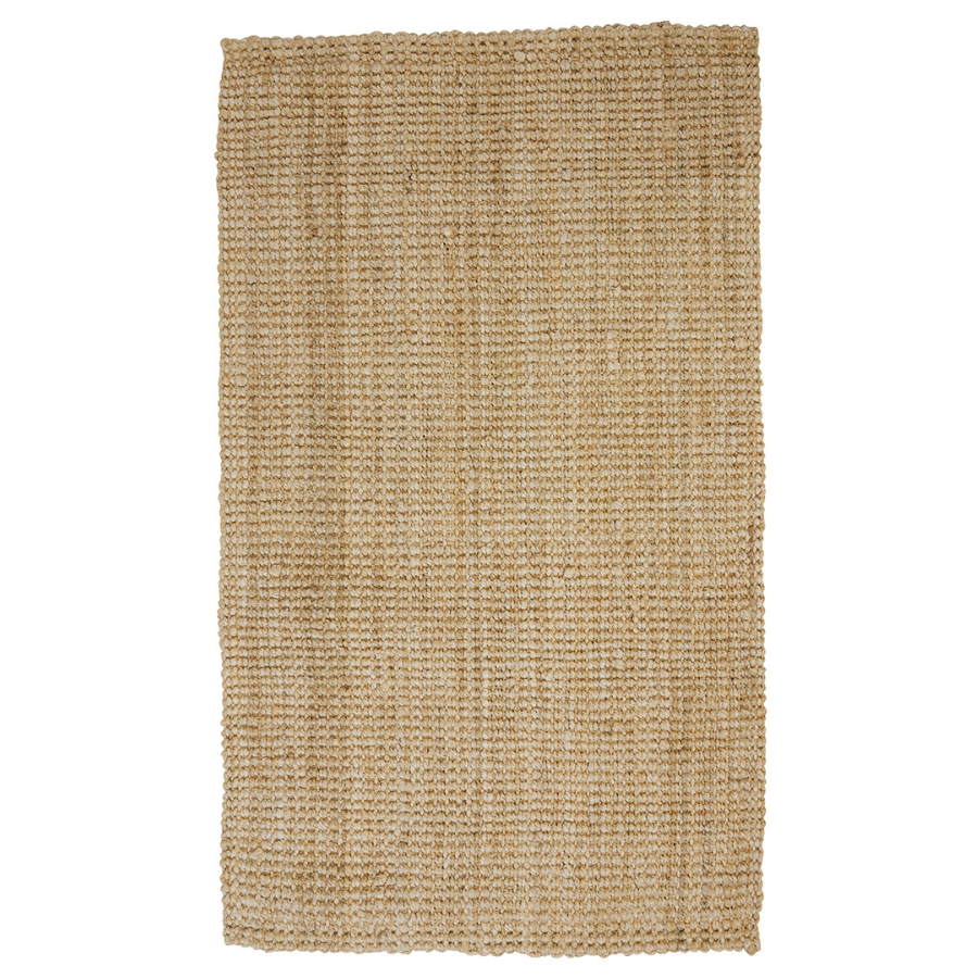 Indira Bleach Natural Jute Large Rug - Fab Habitat , Jute Rugs, [product_size],
