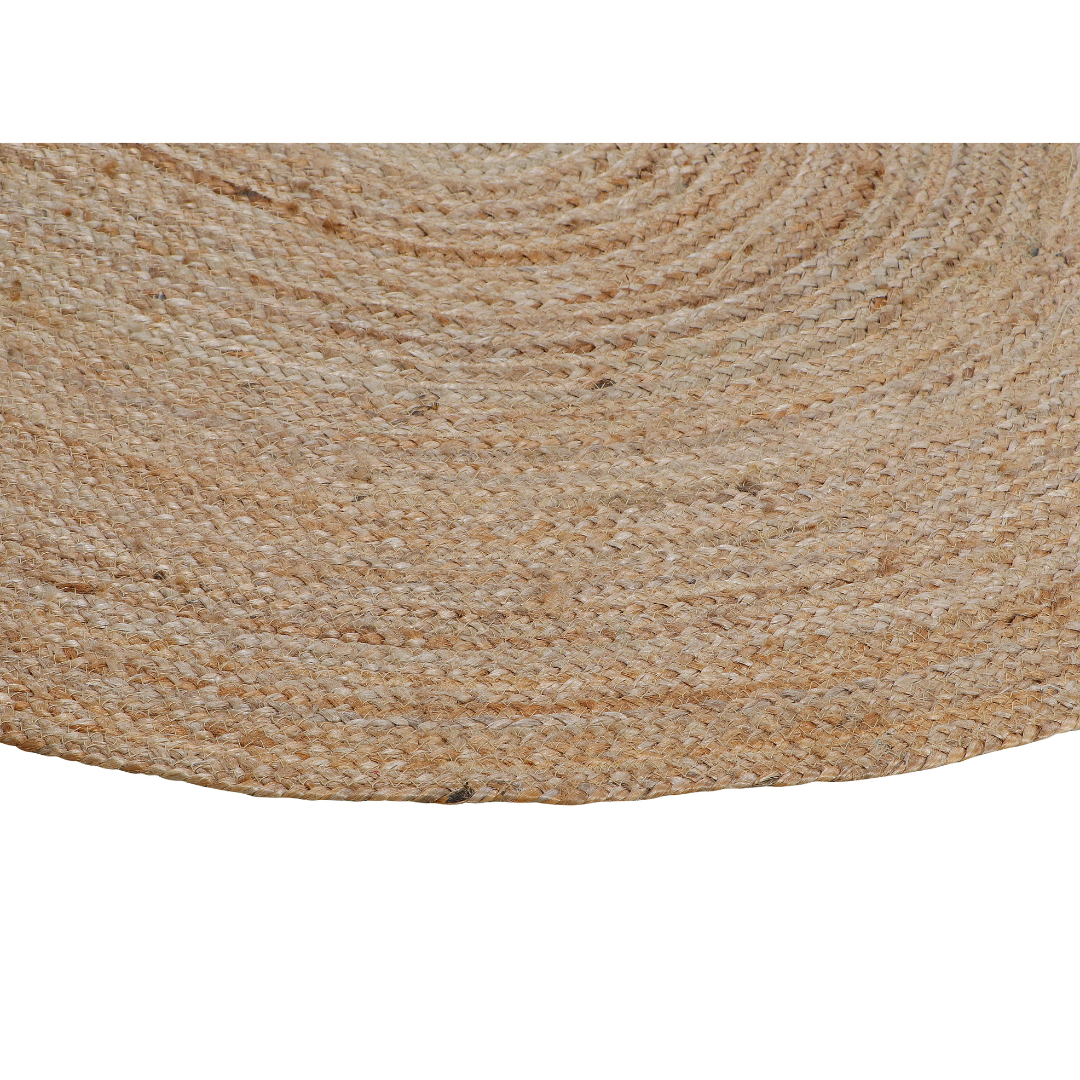 Phoenix Natural Oval Jute Area Rug - Jute Rug Fab Habitat