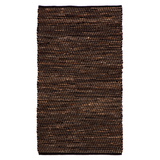 IBIS Black Jute Large Rug - Jute Rug Fab Habitat
