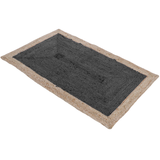Phoenix Deep Grey Large Jute Rug for Living Room - Jute Rug Fab Habitat