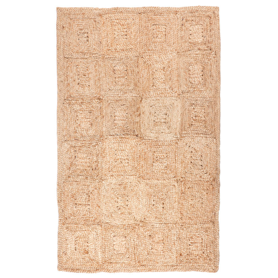 Rishra Eco-friendly Jute Area Rug - Jute Rug Fab Habitat