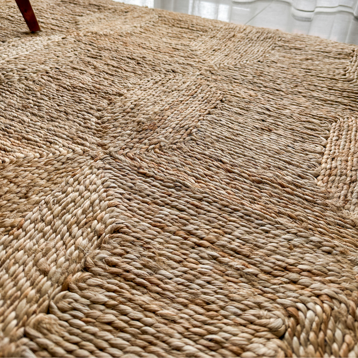 Rishra Eco-friendly Jute Area Rug - Jute Rug Fab Habitat
