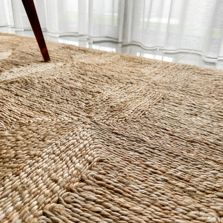 Rishra Eco-friendly Jute Area Rug - Jute Rug Fab Habitat