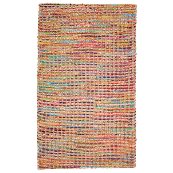 IRIS Multicolour Jute Rug - Jute Rug Fab Habitat