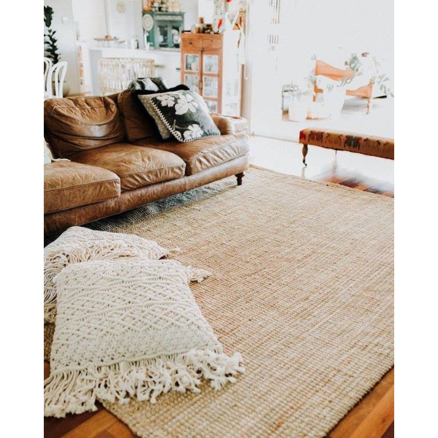 Estate Natural Jute Area Rug - Jute Rugs Fab Habitat
