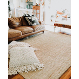 Estate Natural Jute Area Rug - Jute Rugs Fab Habitat