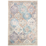 Chighu Multicolour Distressed Machine Washable Large Rug - Machine Washable Rugs Fab Habitat