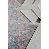 Chighu Multicolour Distressed Machine Washable Large Rug - Machine Washable Rugs Fab Habitat