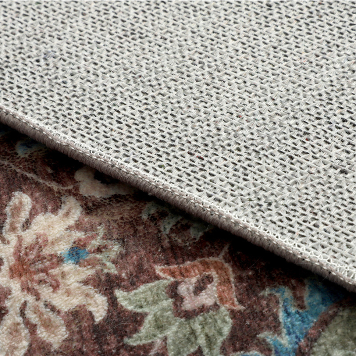 Imna Traditional Machine Washable Large Carpet Rug - Machine Washable Rugs Fab Habitat
