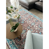 Imna Traditional Machine Washable Area Rug - Machine Washable Rugs Fab Habitat