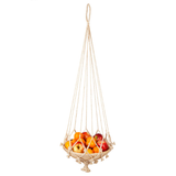 Vibhav Handmade Jute Macrame Plant Hanger and Pot Holder - 105 cm - Macrame Plant hanger Fab Habitat