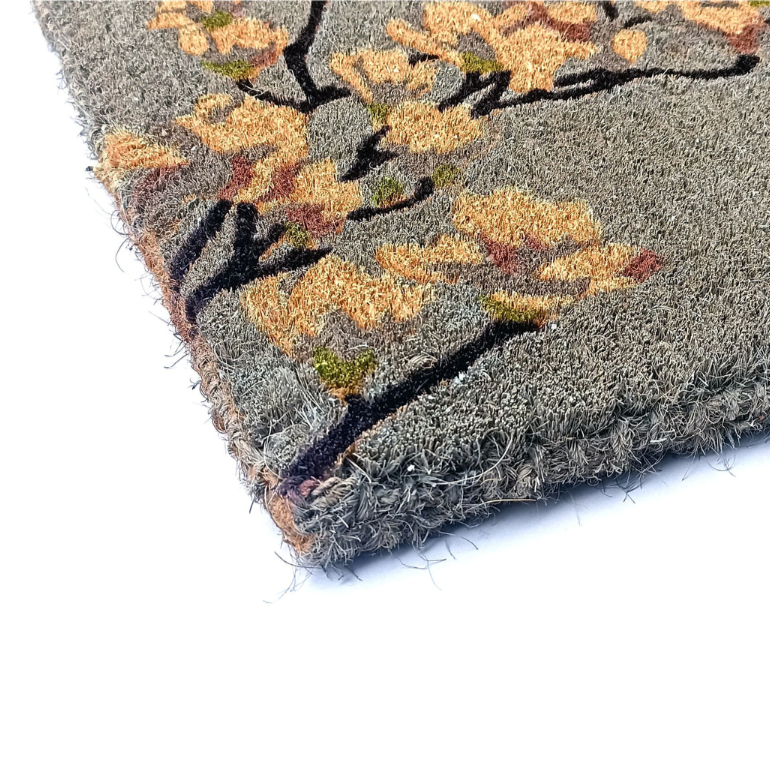 Magnolia Grey 100% Coir Doormat - Fab Habitat , Doormats, 