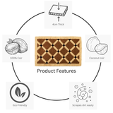Mahi Natural Fibre Entry Mat – Modern Doormat 45x120 – Buy Online in Australia