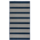 Mariona Blue Striped Outdoor Large Rug - Fab Habitat , Outdoor Rugs, 