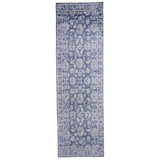 Megan Blue Machine Washable Foldable Runner Rug - Fab Habitat , Runners Rugs, 