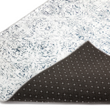 Mozaic Tiles Grey Floor Mat - Fab Habitat , Non Slip Rugs, 