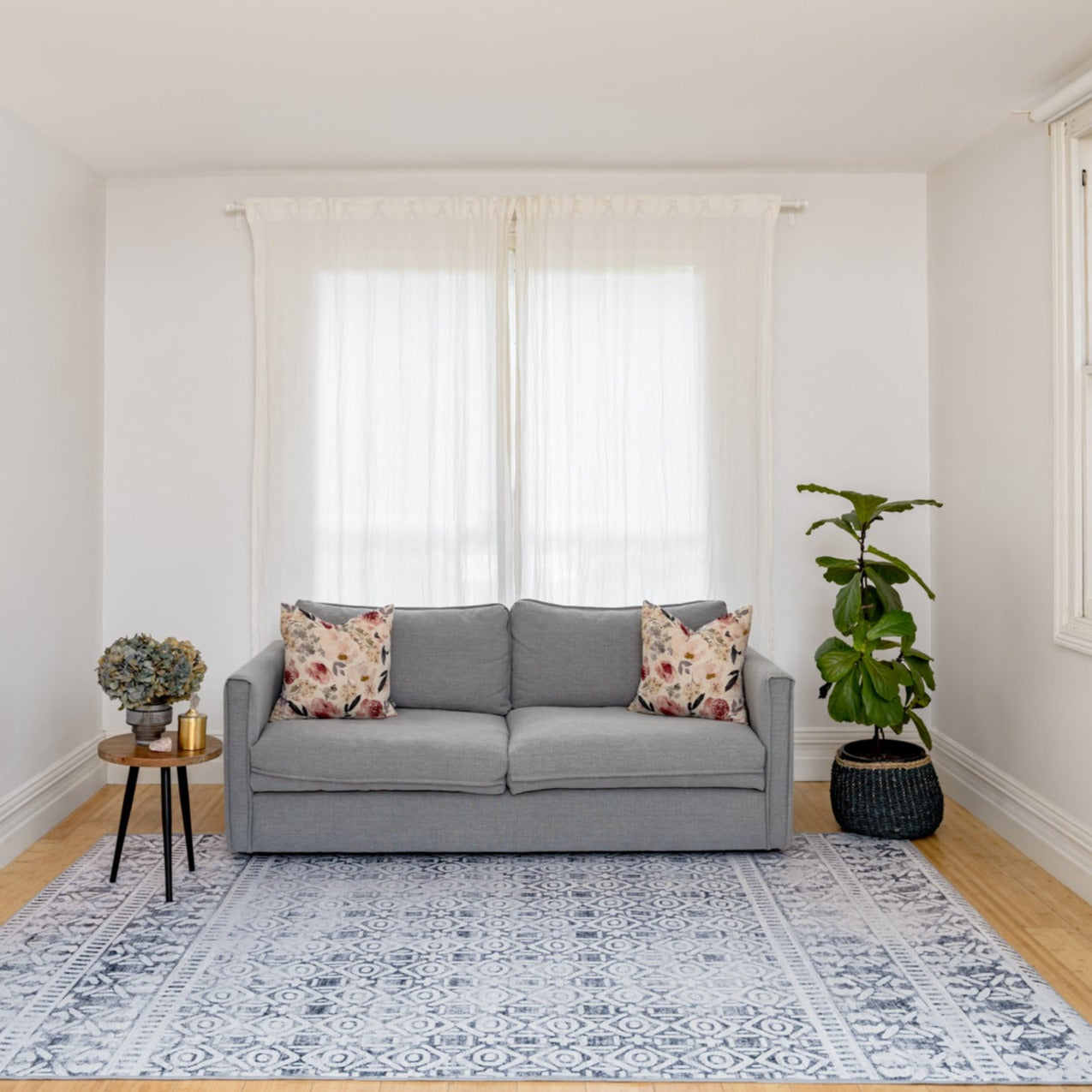 Buy Oran Traditional Distressed Non Slip Rug Online in Australia