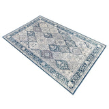 Fiang Multicolour Blue Nonslip Rug - Non Slip Rugs Fab Habitat