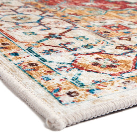 Maja Traditional Designer Non-slip Area Rug - Non Slip Rugs Fab Habitat
