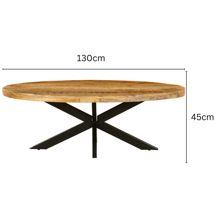 Nova Natural Wood Side Table – Minimalist Design – Buy Online in Australia