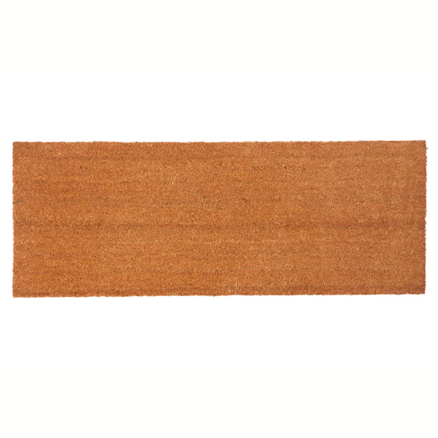 Nubra Plain Natural pvc backed Coir Doormat - Fab Habitat , Doormats, 