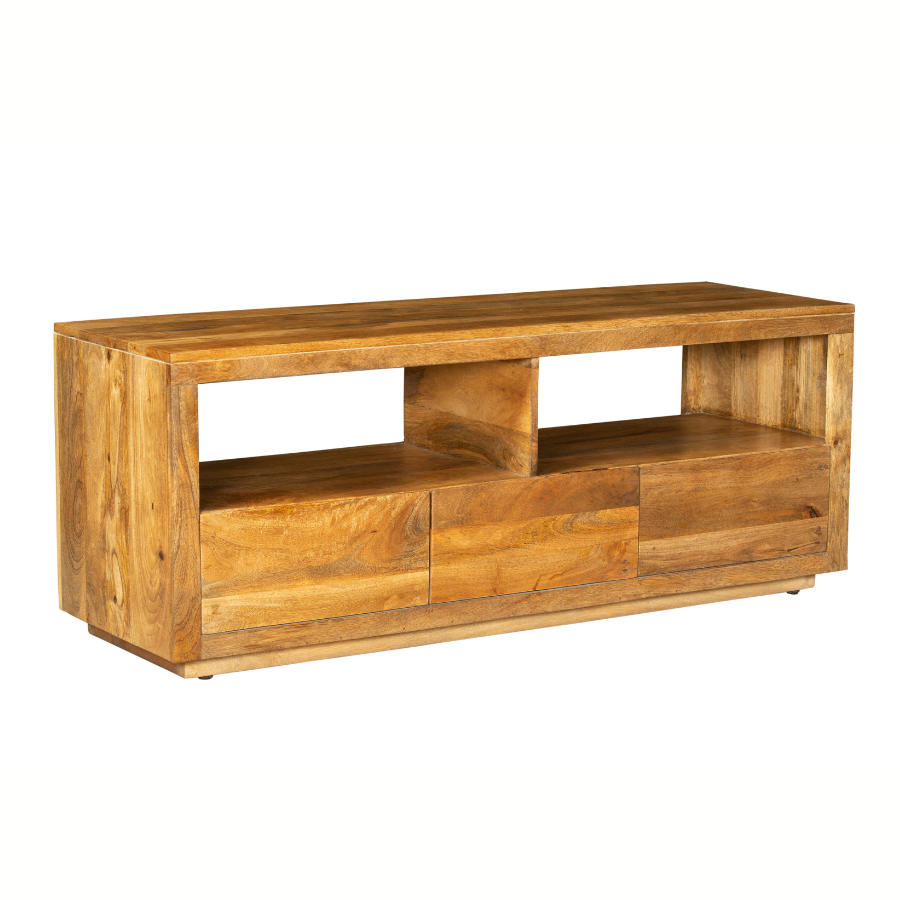 Nyra 140cm Entertainment TV Unit with 3 Drawers - Fab Habitat , TV Units, 