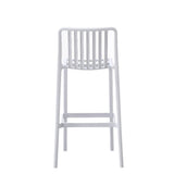 Bertioga White Outdoor Barstool - Outdoor Furniture Fab Habitat