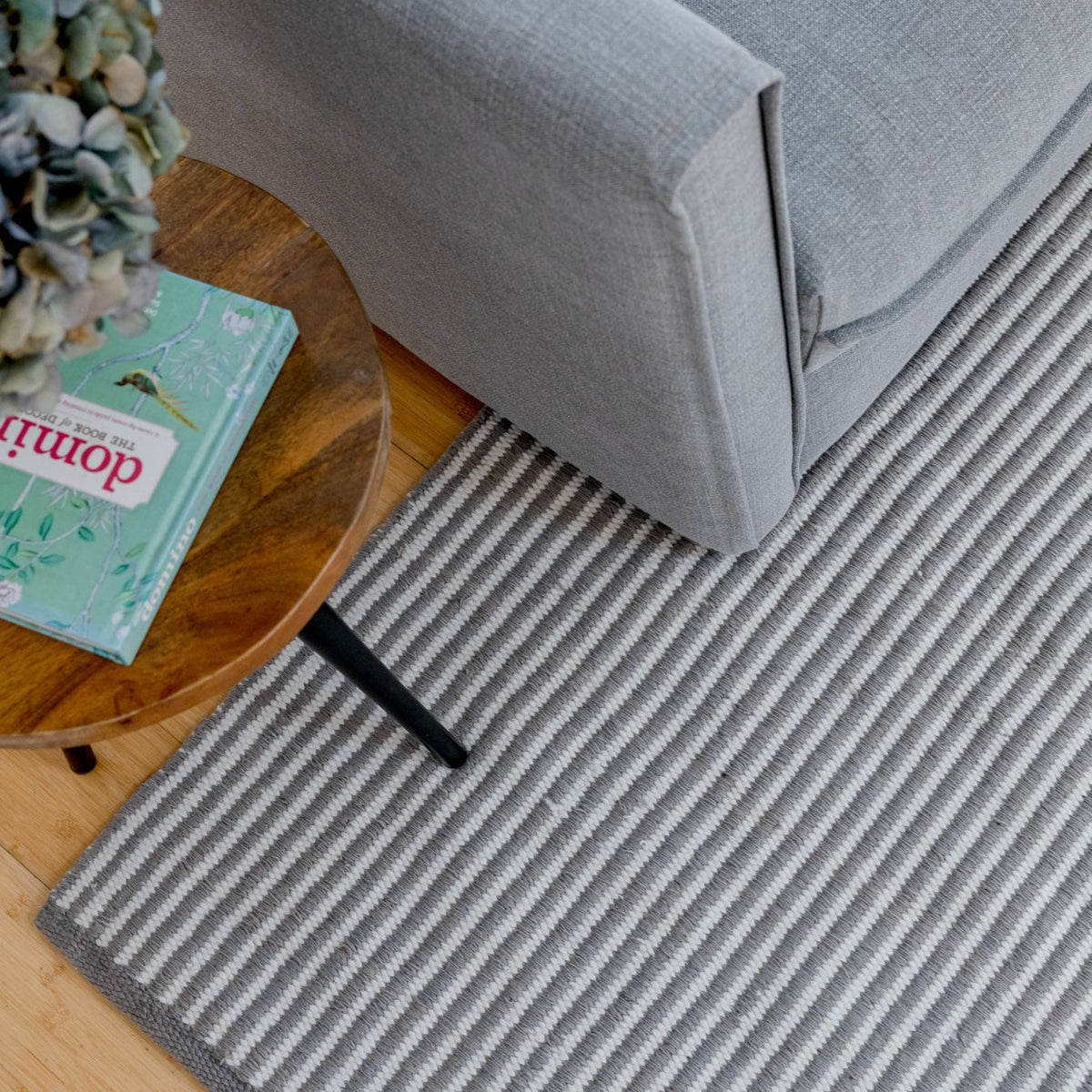 Denver Grey and Ivory Modern P.E.T Large Indoor Outdoor Rug - Outdoor Rugs Fab Habitat