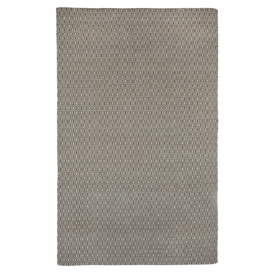Bekal Ash Grey Handcrafted Large Indoor Outdoor Rug - Outdoor Rugs Fab Habitat