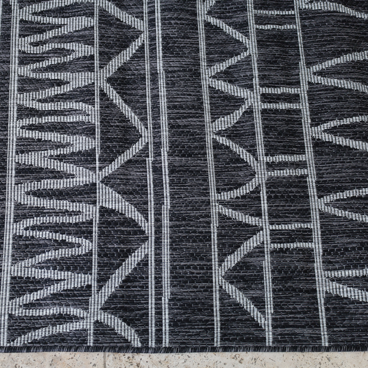 Perla Tribal Polypropylene Outdoor Large Rug - Outdoor Rugs Fab Habitat
