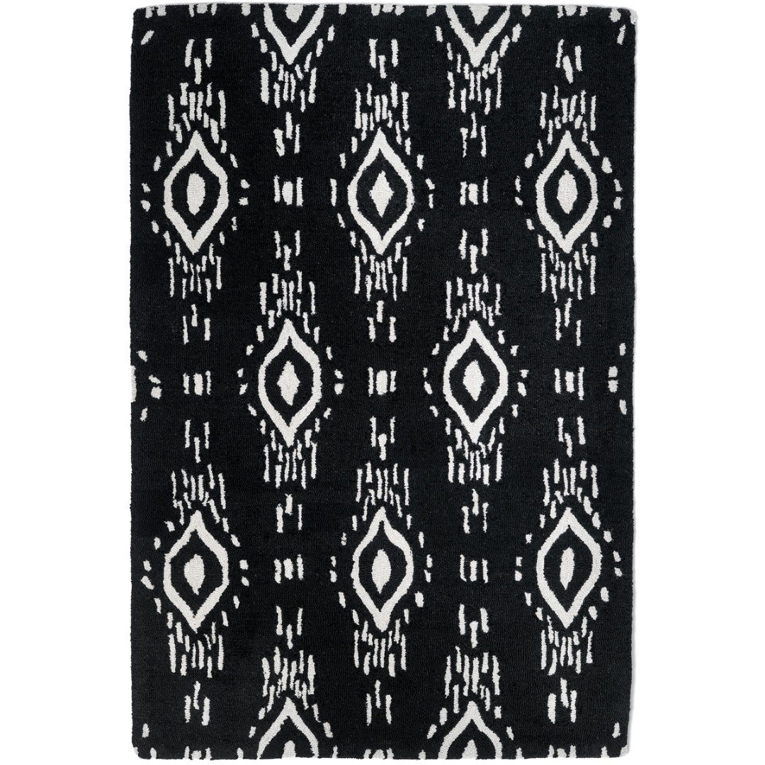 Surah Ruga Buy Surah Premium Black & White Tribal P.E.T Indoor Outdoor Large Rug