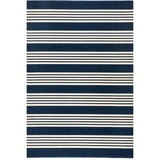 Mariona Blue Striped Outdoor Rug - Outdoor Rugs Fab Habitat